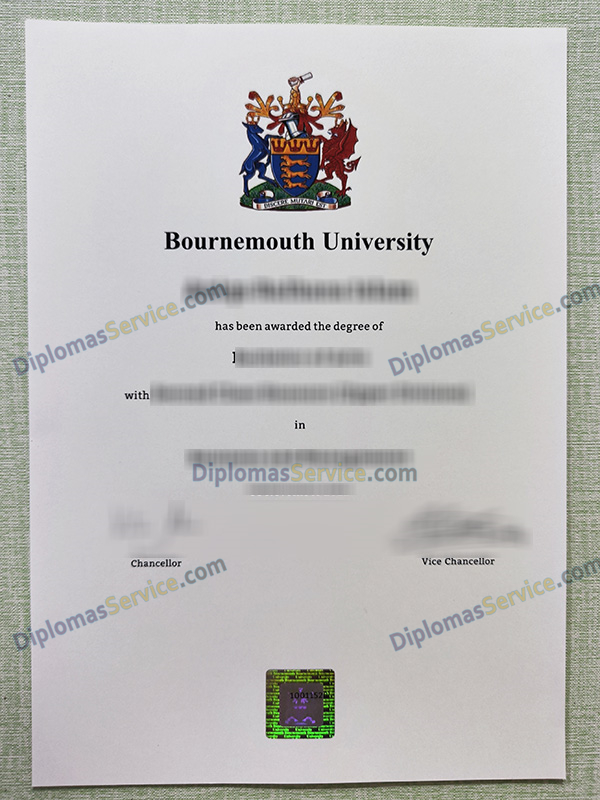 Bournemouth University degree, Bournemouth University diploma,