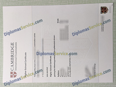 Cambridge High School Certificate