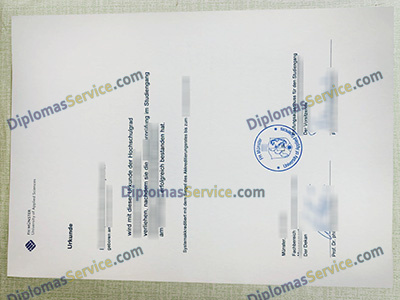 FH Münster diploma
