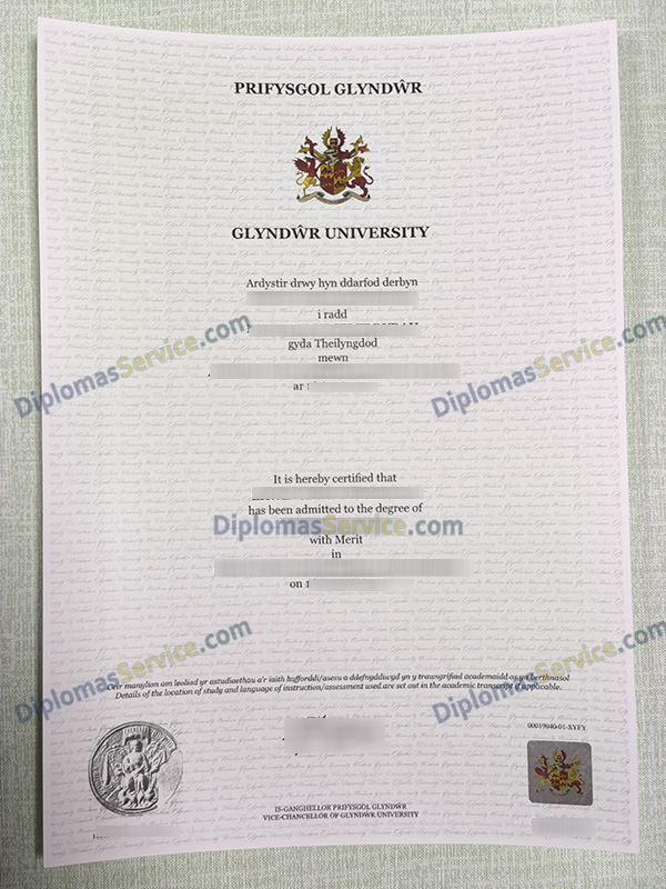 Glyndwr University degree, Wrexham University diploma,