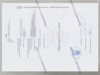 Hochschule Darmstadt diploma