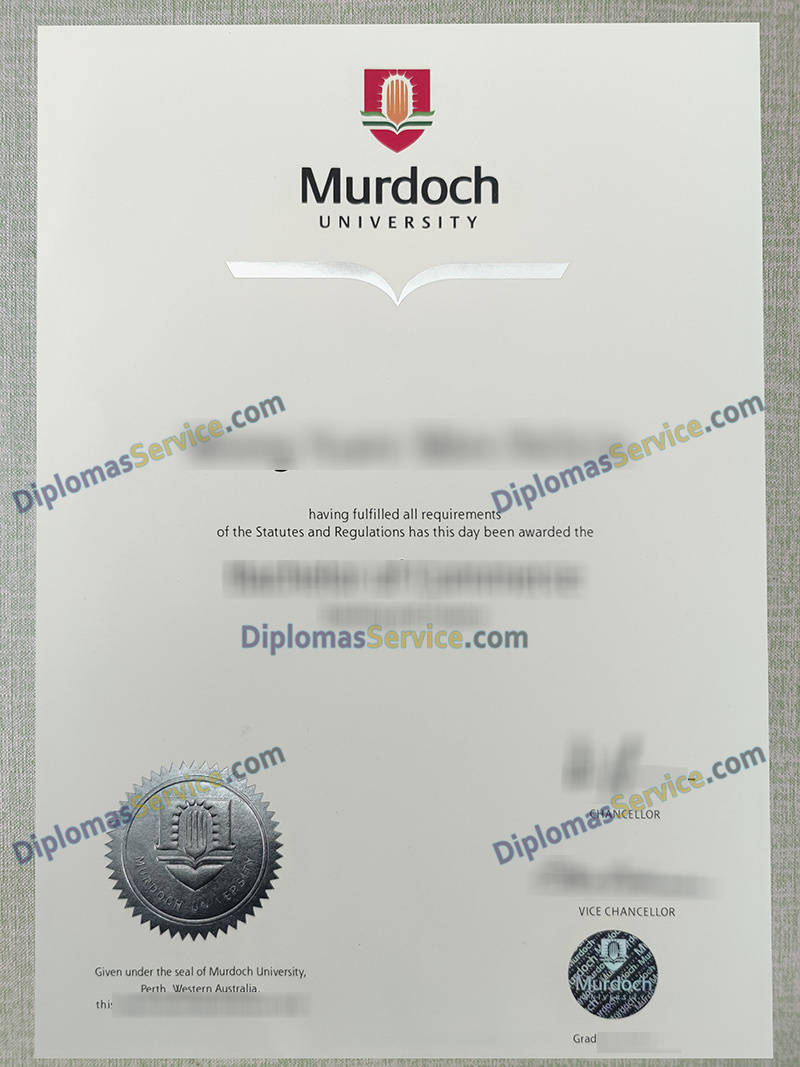 Murdoch University degree, Murdoch University diploma,