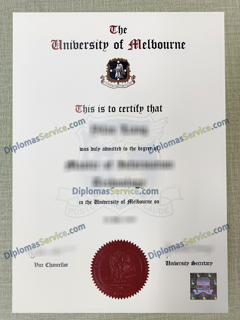 University of Melbourne degree, UniMelb diploma,