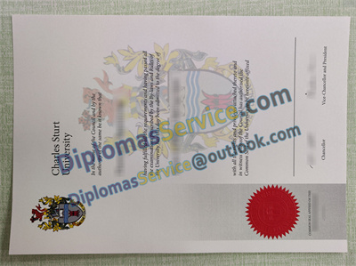 Charles Sturt University certificate