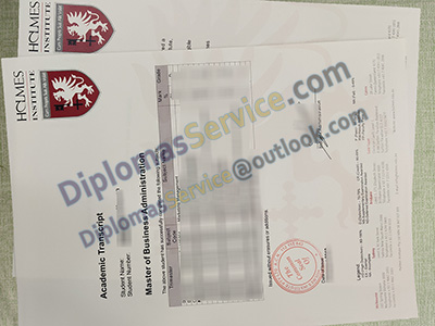 Holmes Institute transcript