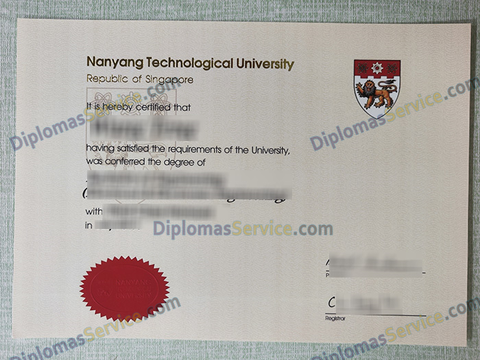 Nanyang Technological University degree, Nanyang Technological University diploma,