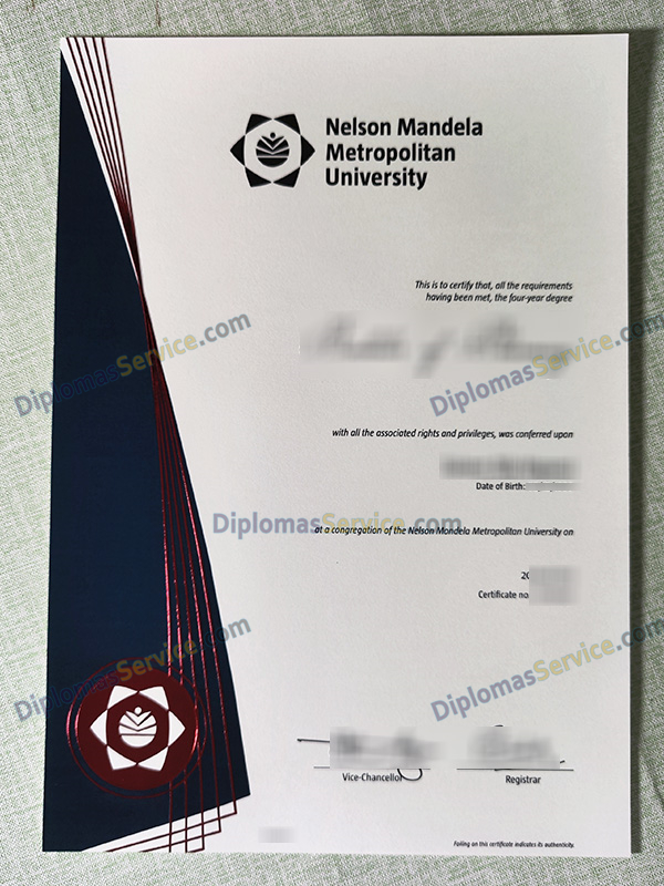 Nelson Mandela Metropolitan University degree, Nelson Mandela Metropolitan University diploma,