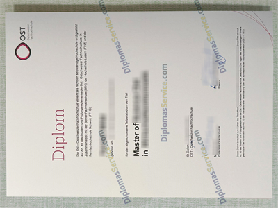 Ostschweizer Fachhochschule diploma