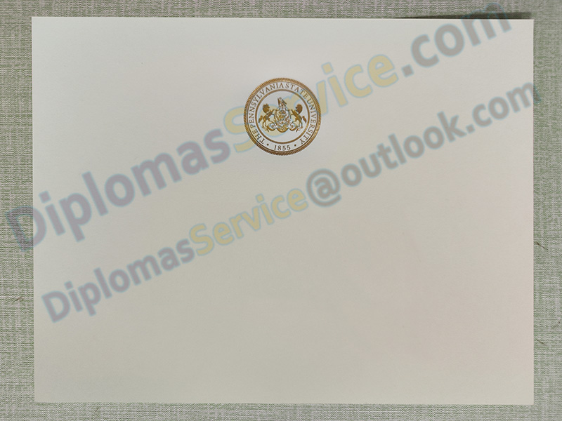 PSU diploma, Pennsylvania State University degree,