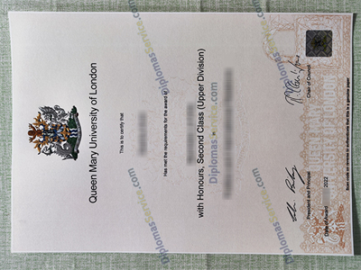 QMUL diploma