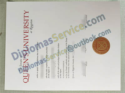 Queen's University certificate