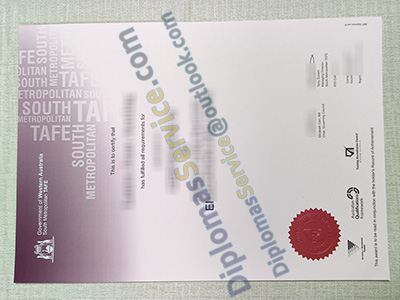 SM TAFE certificate