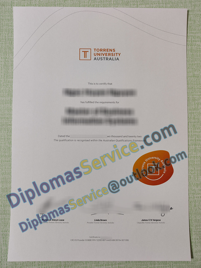 Torrens University degree before 2022