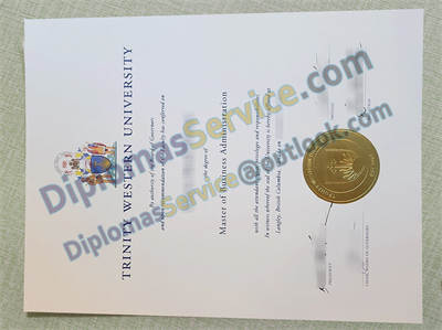 Trinity Western University certificate
