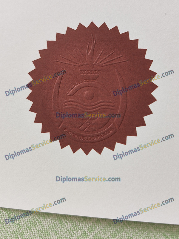 University of South Africa degree seal