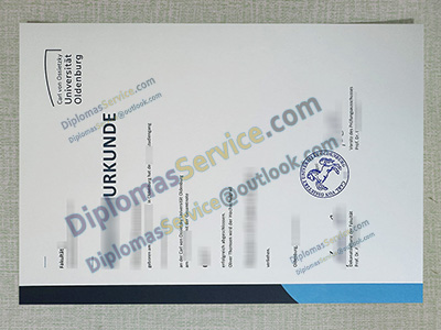 Universität Oldenburg diploma