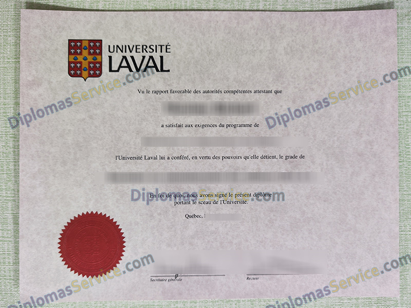 Université Laval degree, Université Laval diploma,