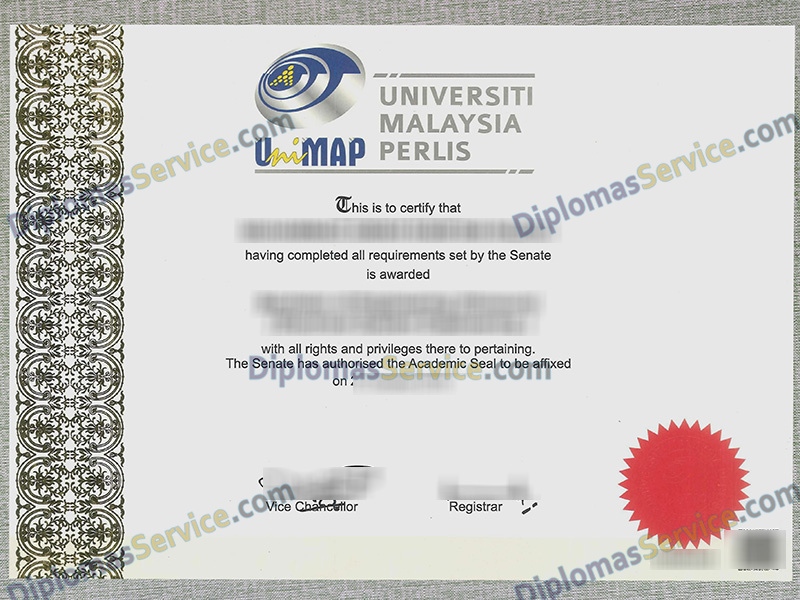 Universiti Malaysia Perlis degree, Universiti Malaysia Perlis diploma,