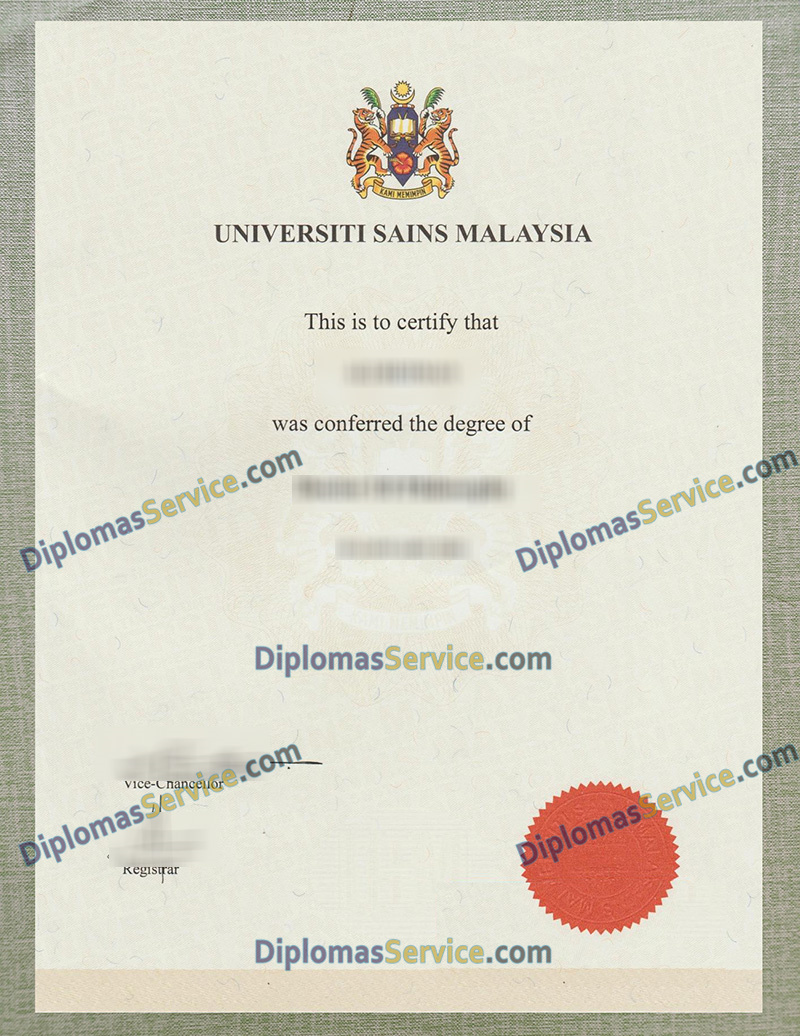 Universiti Sains Malaysia degree, Universiti Sains Malaysia diploma,