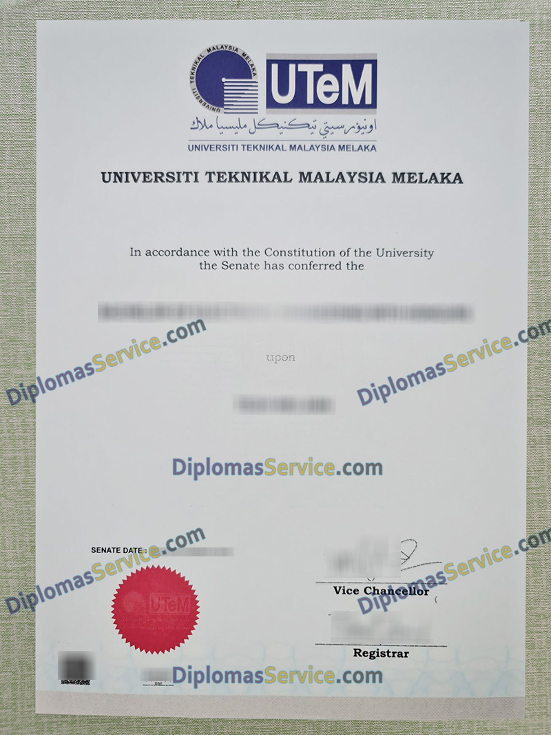 Universiti Teknikal Malaysia Melaka degree, UTeM diploma,