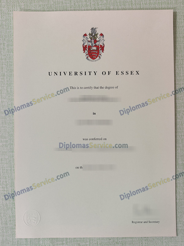 University of Essex degree, University of Essex diploma,