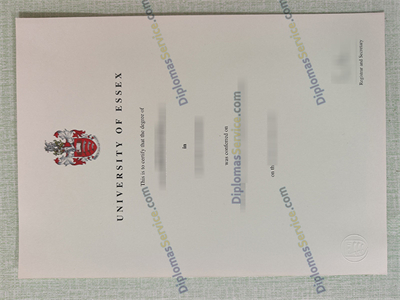 University of Essex certificate