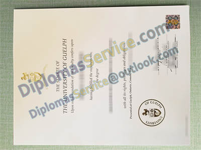 University of Guelph certificate