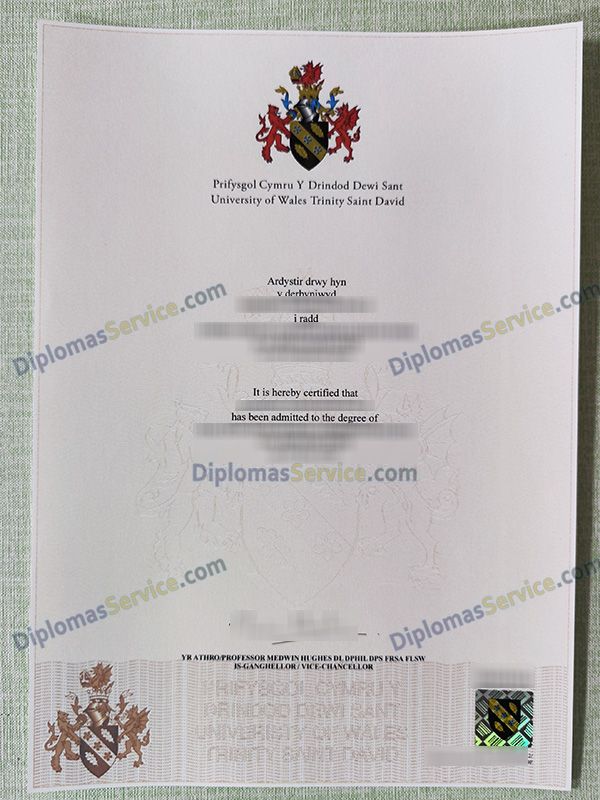 University of Wales Trinity Saint David degree, UWTSD diploma,