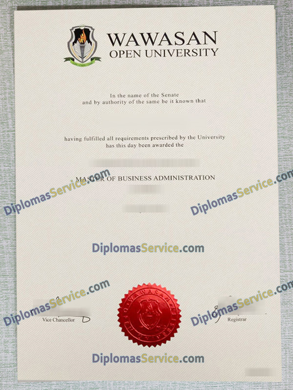 Wawasan Open University degree, Wawasan Open University diploma,