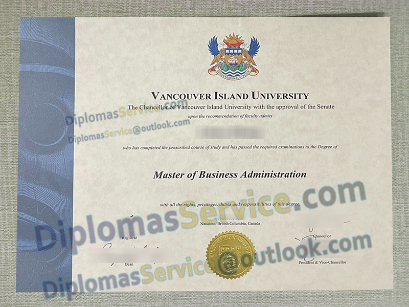 Vancouver Island University diploma, Vancouver Island University degree,