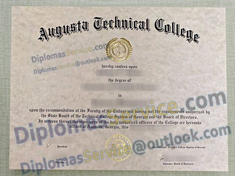 Augusta Technical College diploma, Augusta Technical College degree,