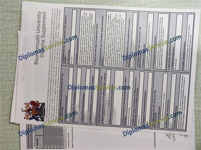Bournemouth University transcript