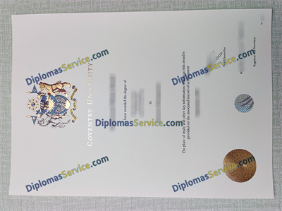 Coventry University diploma