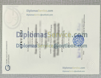 Universität Göttingen degree