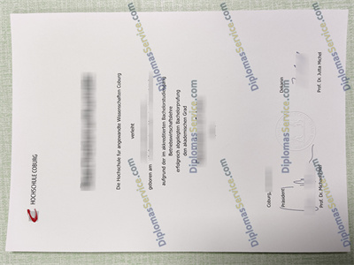 Hochshule Coburg diploma