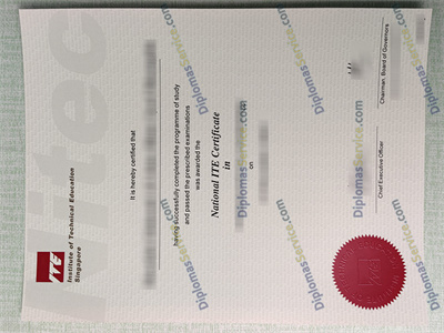 ITE Singapore certificate