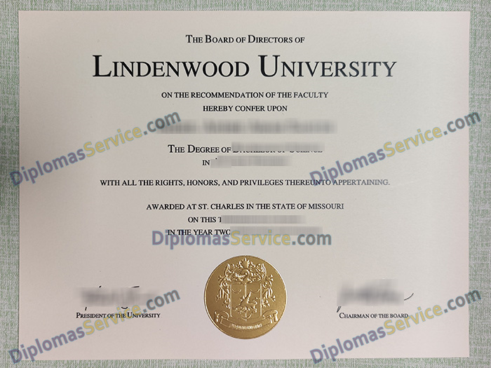 Lindenwood University diploma, Lindenwood University degree,