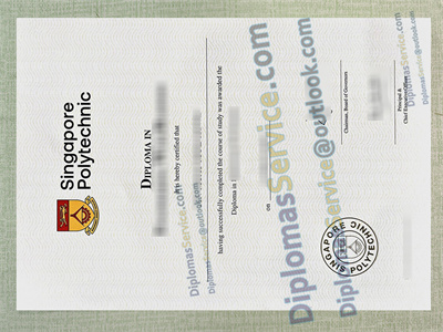 Singapore Polytechnic certificate