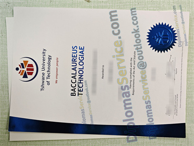 Tshwane University of Technology certificate