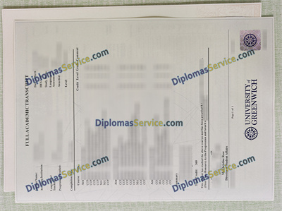 University of Greenwich transcript