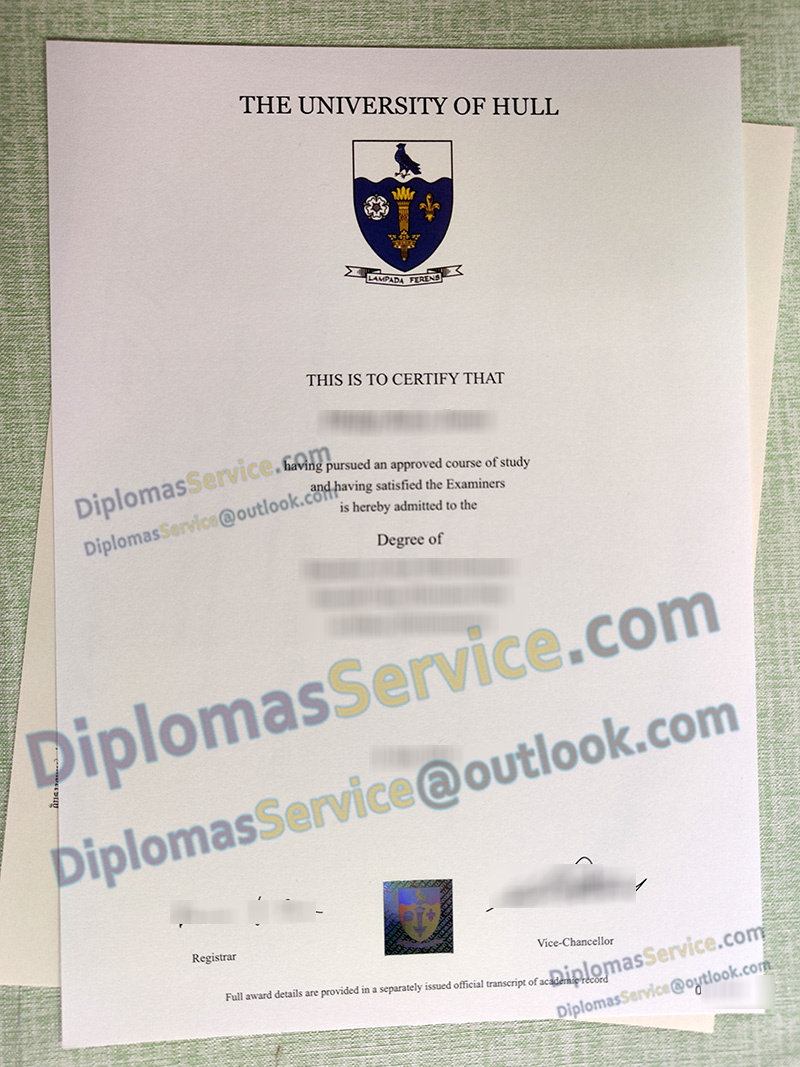 University of Hull degree, University of Hull certificate,