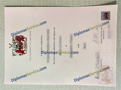 University of Lancaster diploma