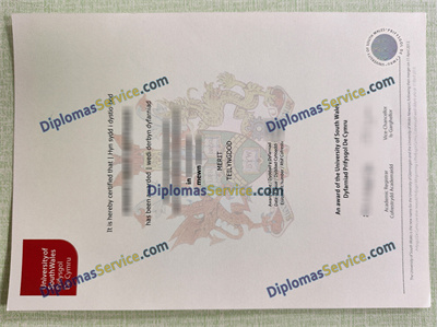 University of South Wales diploma