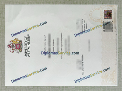 University of Westminster diploma