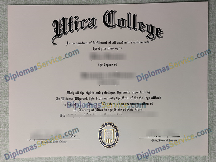 Utica College diploma, Utica College degree,
