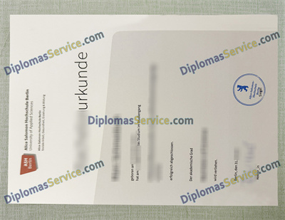 Alice Salomon Hochschule Berlin diploma