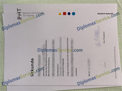 BHT Berlin diploma