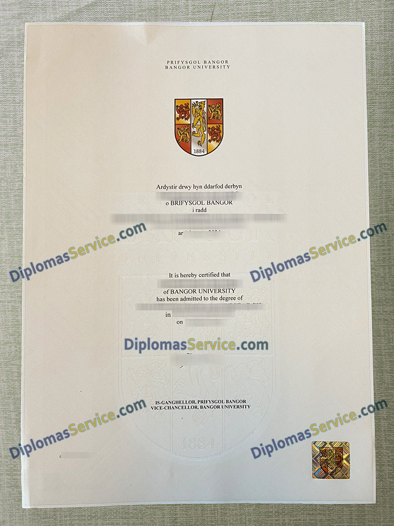 Bangor University degree, Bangor University certificate,