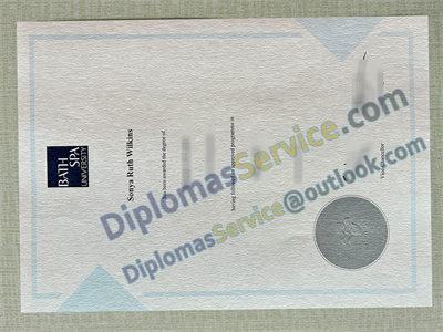 Bath Spa University diploma