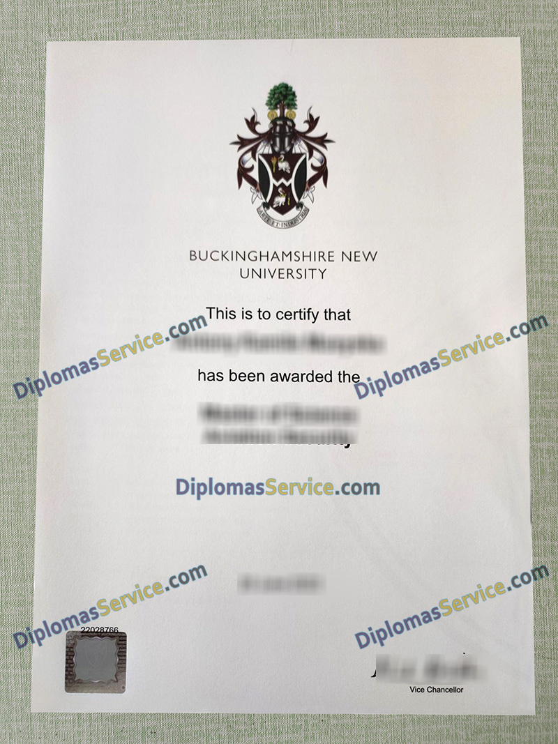 Buckinghamshire New University degree, Buckinghamshire New University certificate,